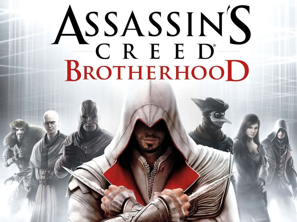 Capa de Assassin's Creed Brotherhood para Xbox 360 – Ação / Aventura (AÇÃO / AVENTURA) • 6.0 GB • King Games Brasil