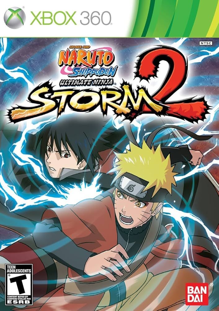 Capa de Naruto Storm 2 para Xbox 360 – Luta (LUTA) • 3.0 GB • King Games Brasil