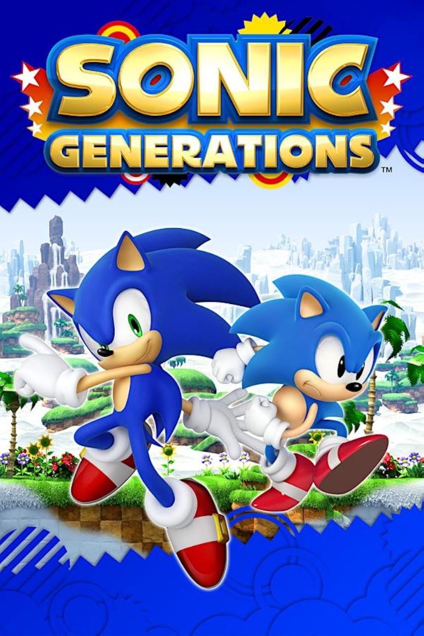 Capa de Sonic Generations para Xbox 360 – Infantil (INFANTIL) • 6.6 GB • King Games Brasil