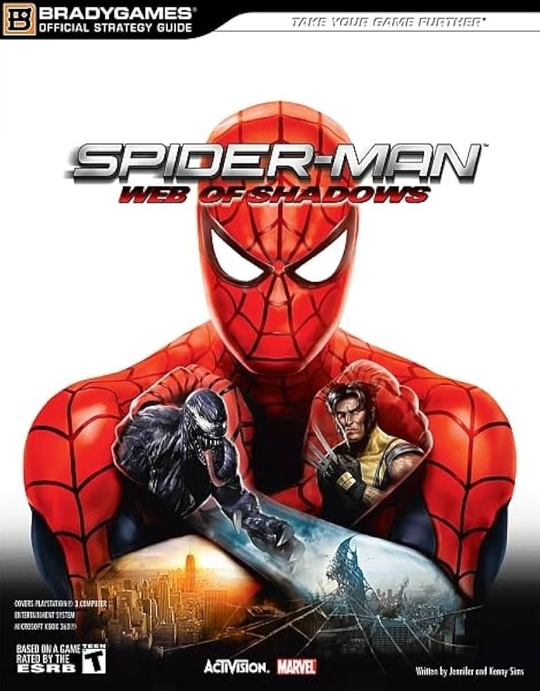 Capa de Spider-Man: Web of Shadows para Xbox 360 – Ação / Aventura (AÇÃO / AVENTURA) • 4.8 GB • King Games Brasil